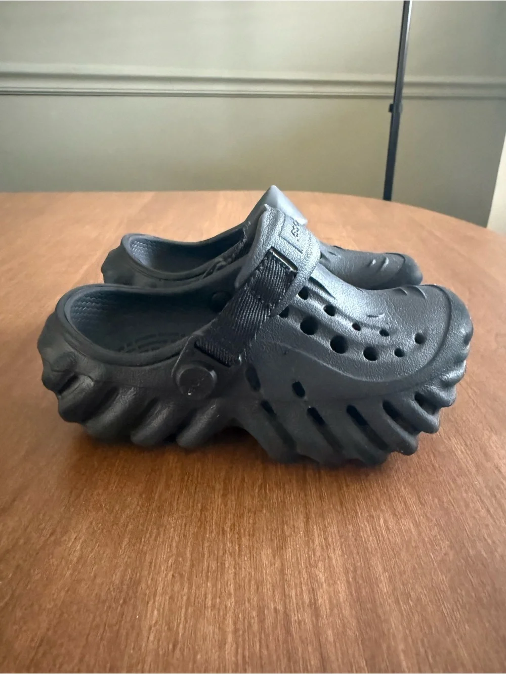 CROCS Kids Black Water-Friendly Clog Sandals